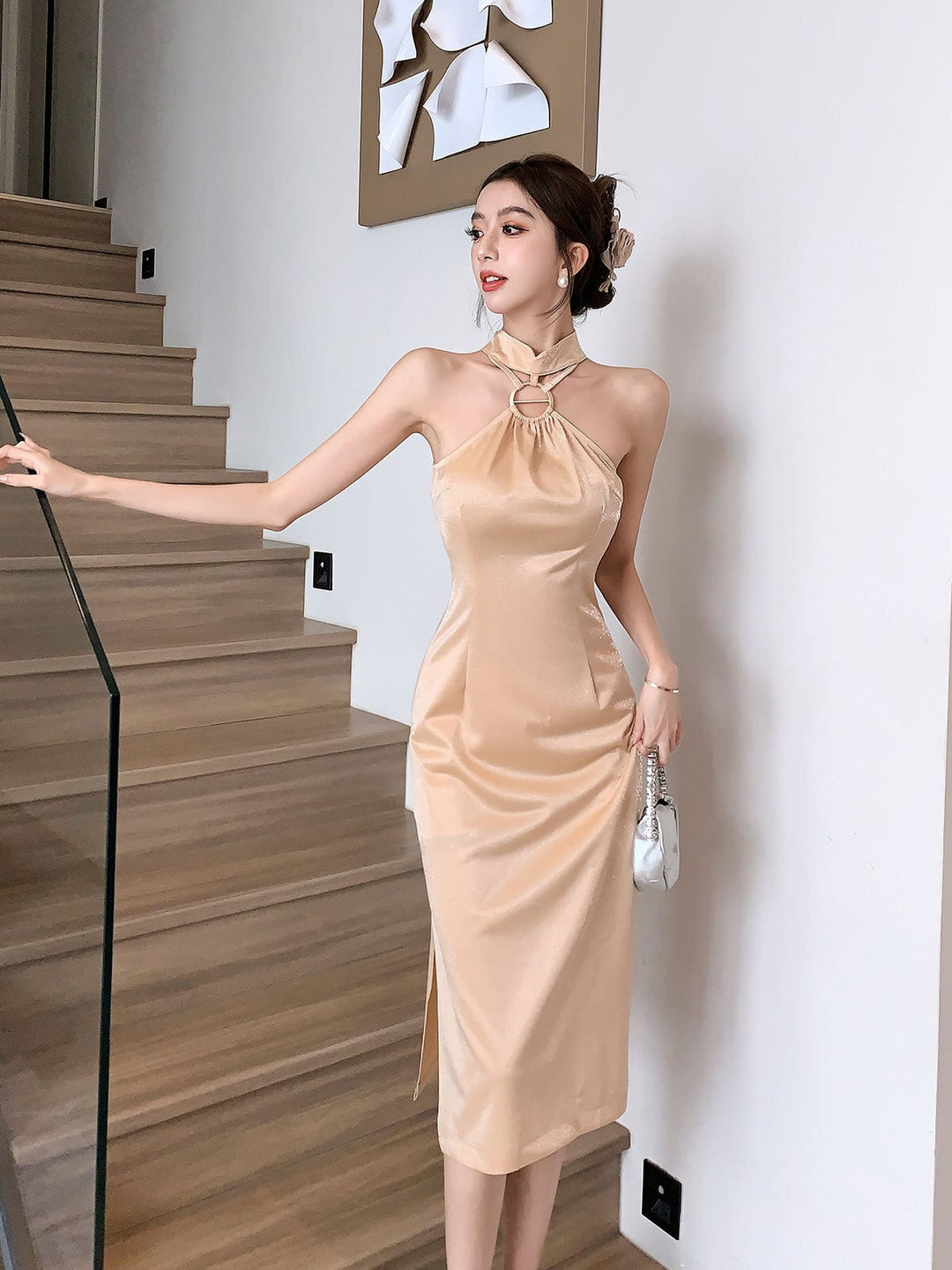 【dress】デートワンピース　M24419