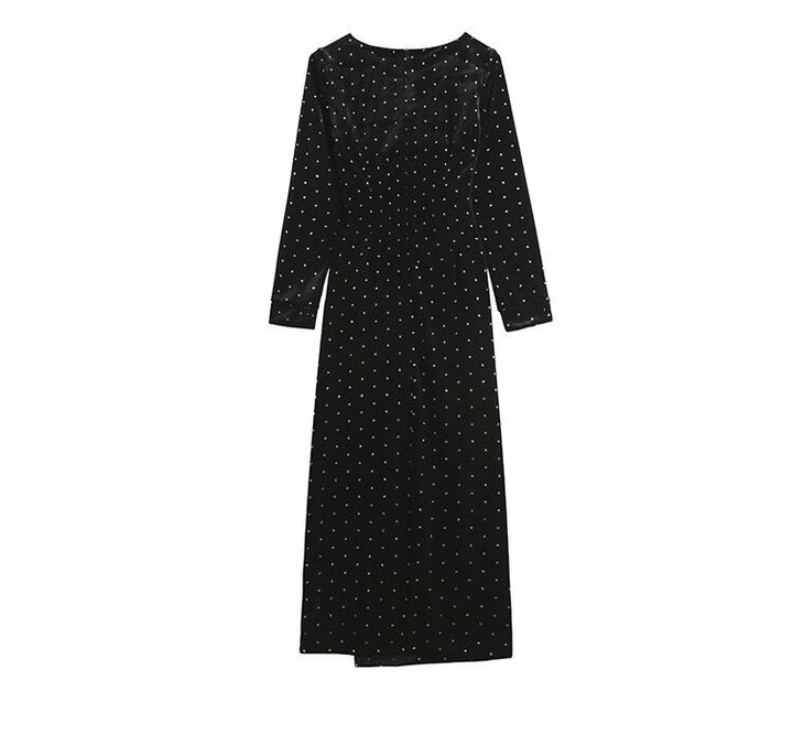 【dress】スリットワンピース　M18723