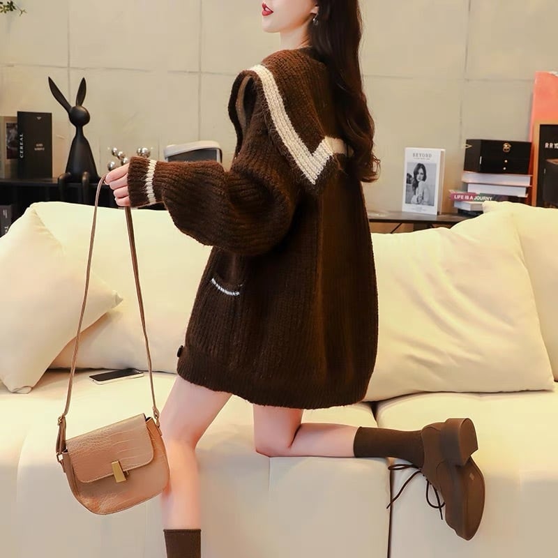 【outer】ニットカーデ　M19325