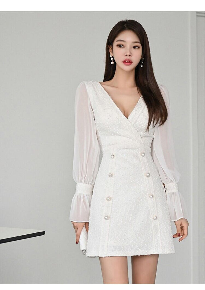 【dress】ドッキングワンピース　M18764