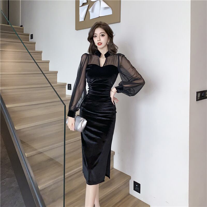 【dress】ドッキングワンピース　M18649