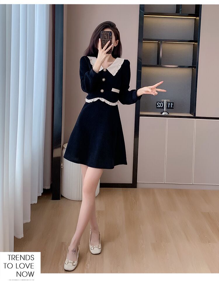 【dress】ドッキングワンピース　M18604