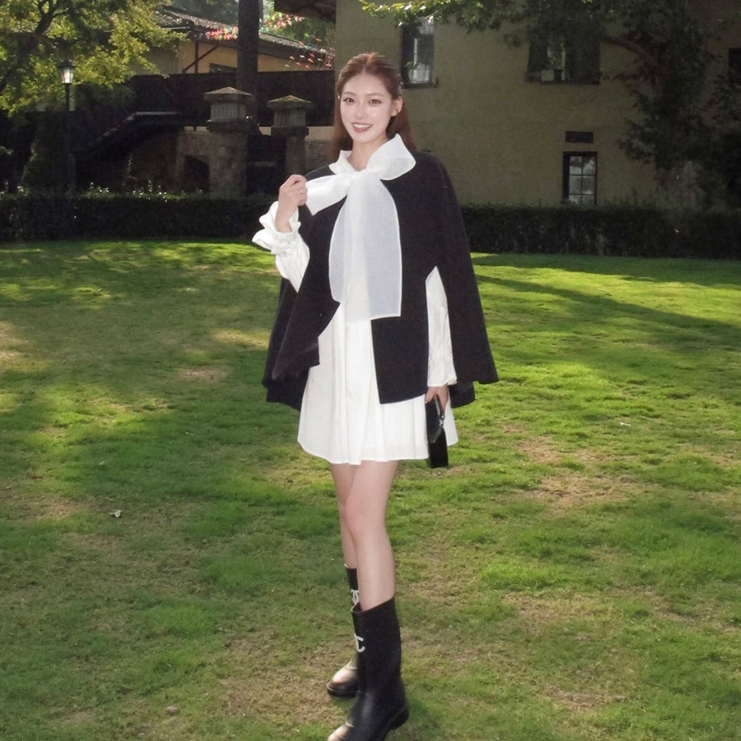 【outer】ケープコート　N3413