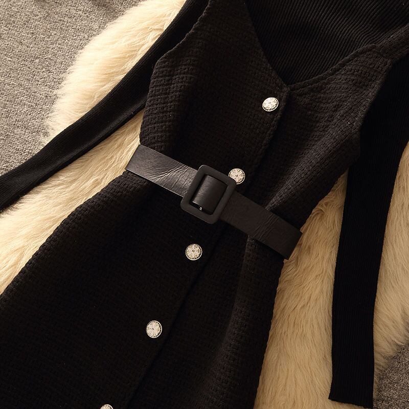 【dress】ツイードキャミワンピース　N2259