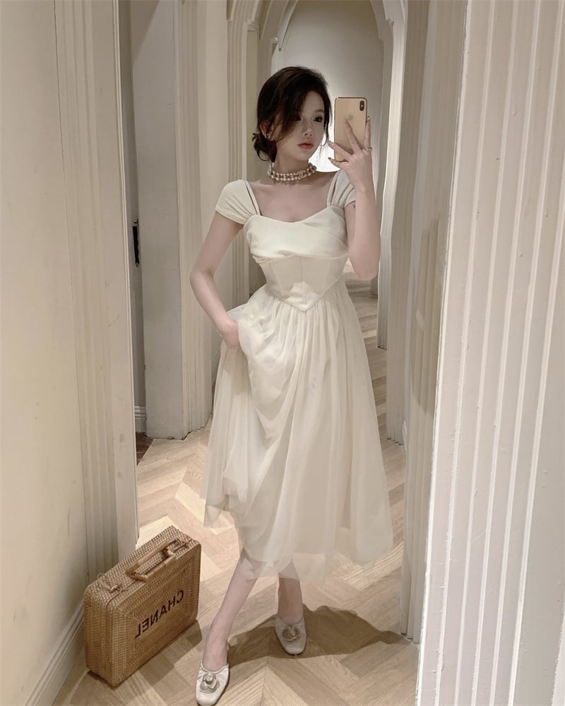 【dress】デートワンピース　M24329