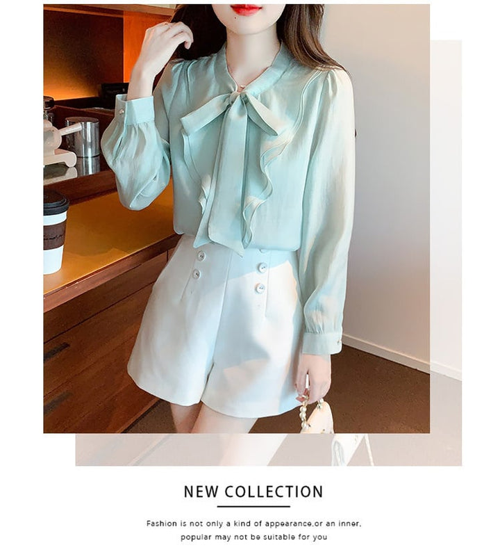 【tops】気質満点 エレガントシャツトップス大人気　M17443