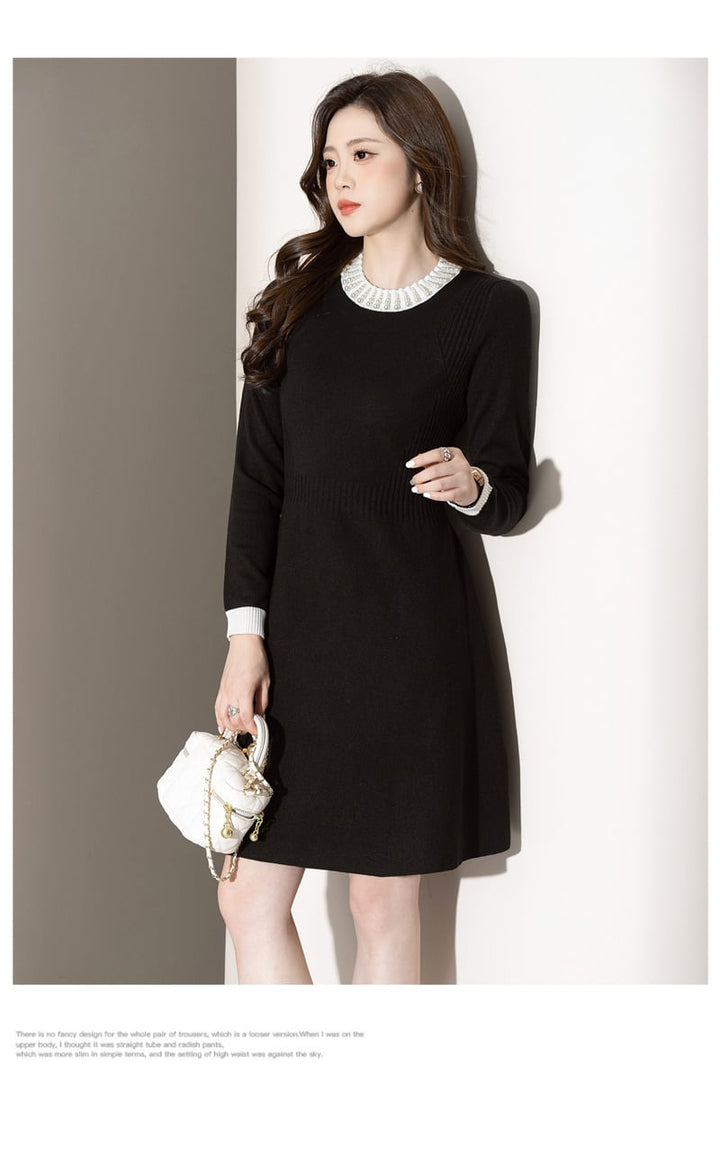 【dress】ニットワンピース　M26152
