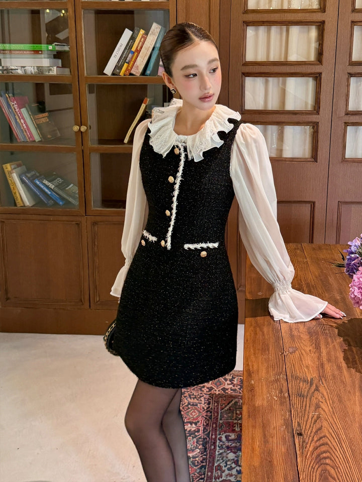 【dress】ノースリーブミニワンピース Q8958