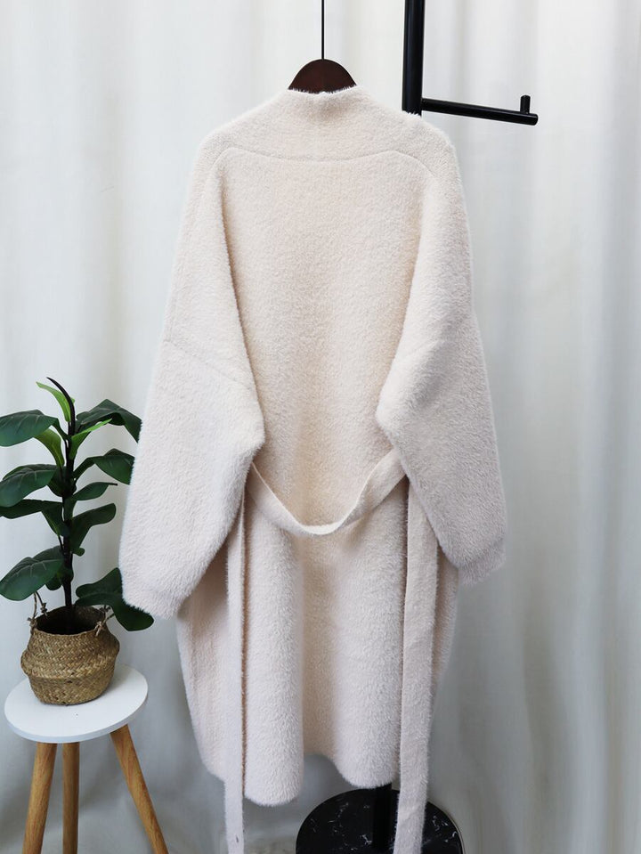 【outer】ロング丈ニットカーデ　M27586