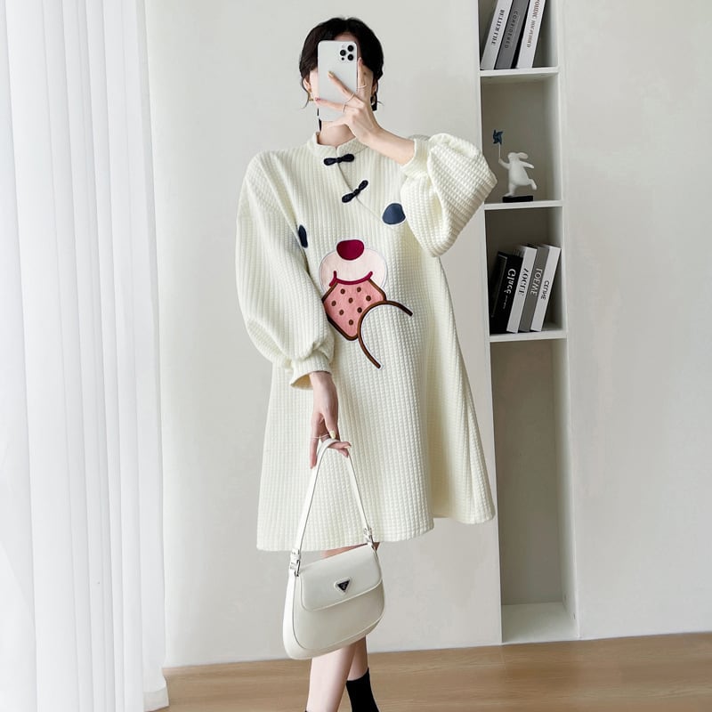 【dress】カートゥーンワンピース　M18439