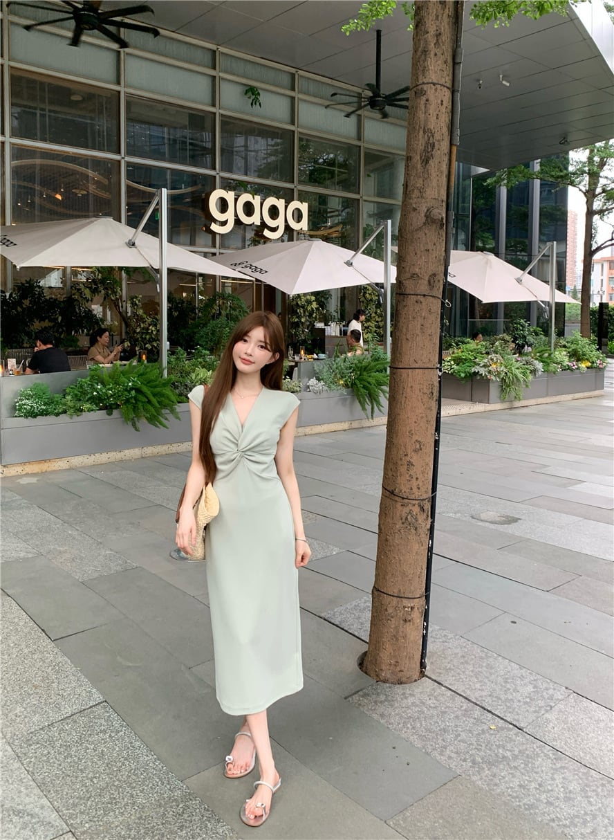 【dress】ノースリーブワンピース　M24288
