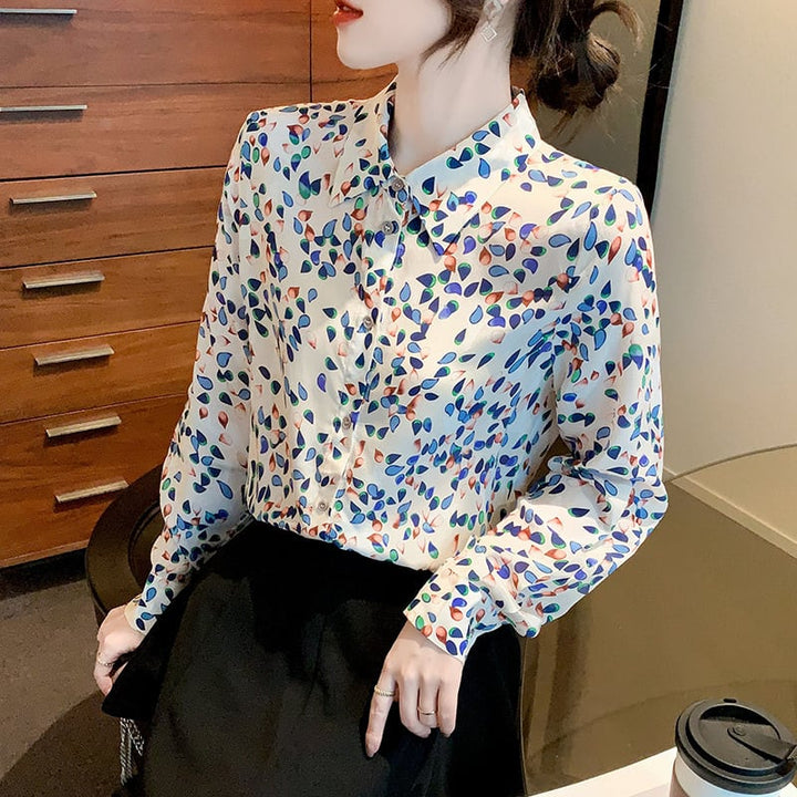 【tops】早い者勝ちシャツトップス合わせやすい　M17617