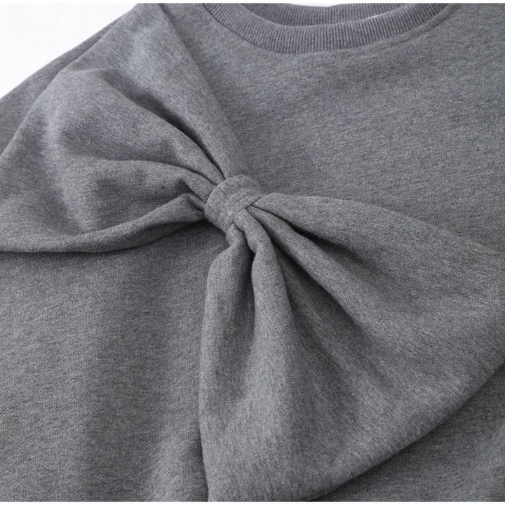 【tops】リボン付きプルオーバー　M26790