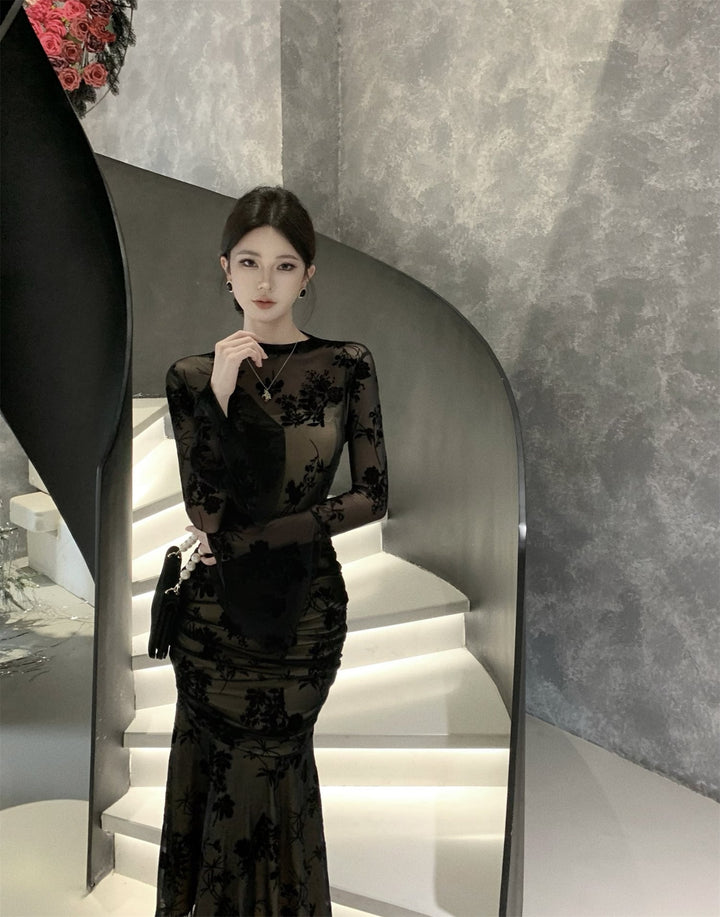 【dress】マーメイドワンピース　M26643