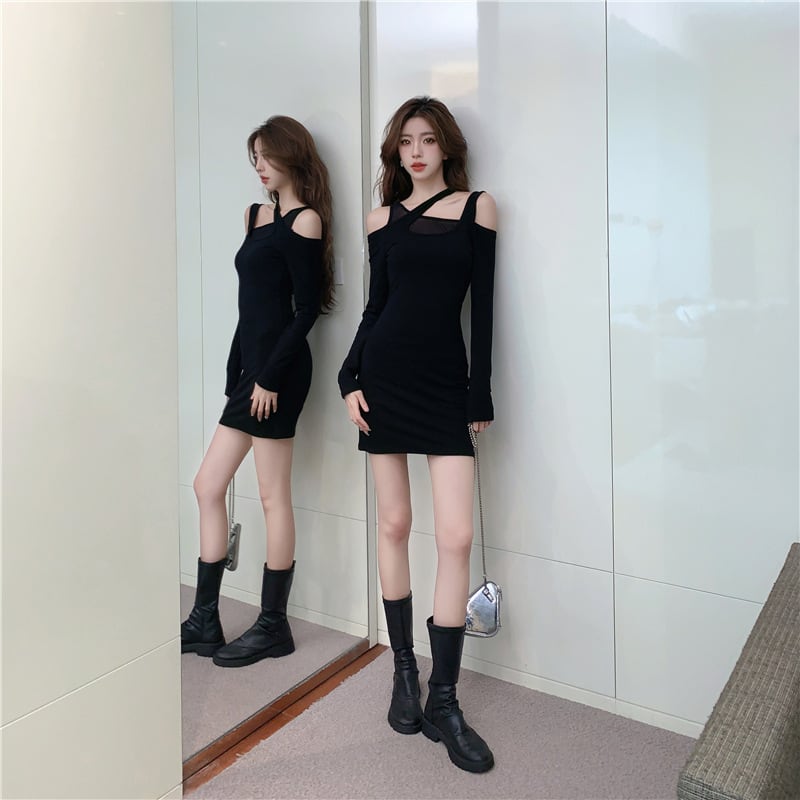 【dress】人気上昇中 chicファッションデートワンピース　M17413