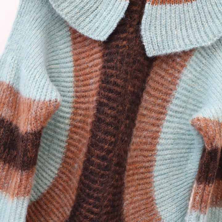 【outer】ドッキングニットカーデ　M18648