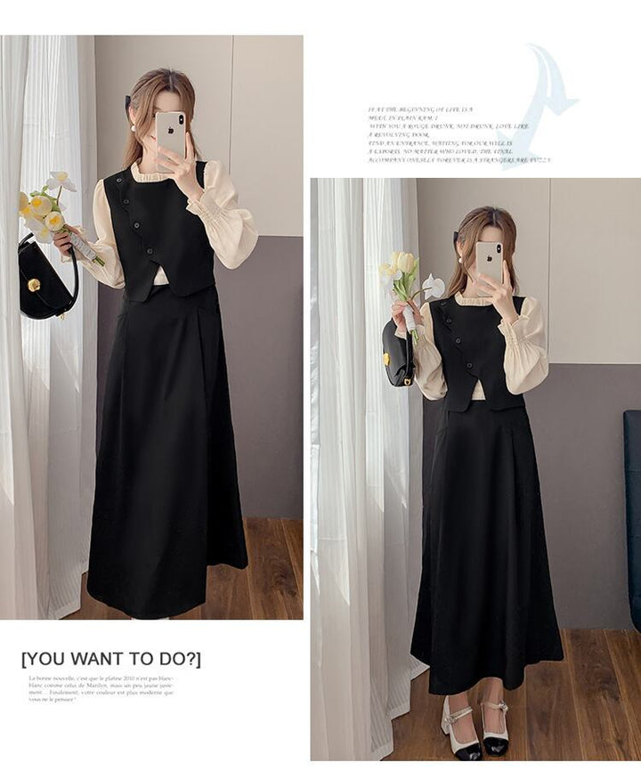 【dress】ドッキングワンピース　M18729