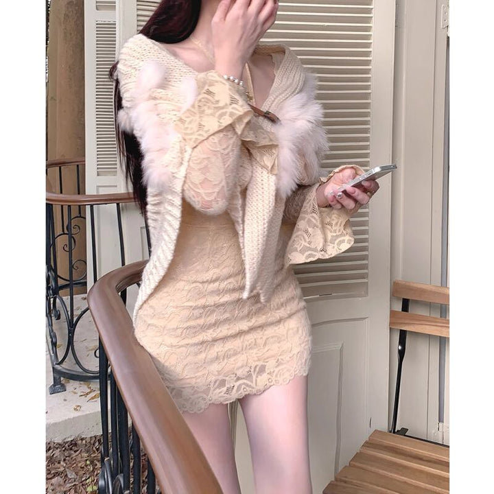【dress】レースワンピース　M27527