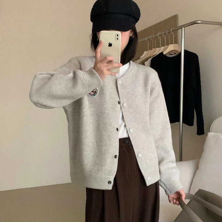 【outer】ニットカーデ　M25686