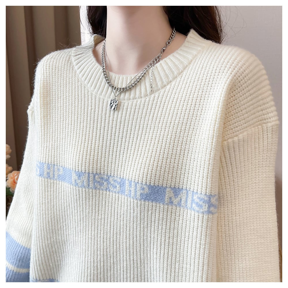 【tops】ニットセーター　M26573