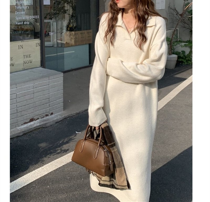 【dress】ニットワンピース　M26752