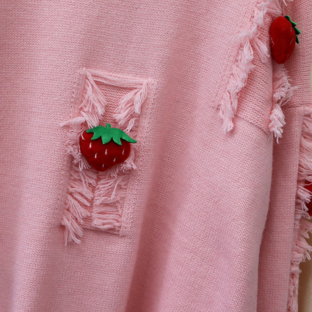 【tops】クルーネックニットセーター　M18922