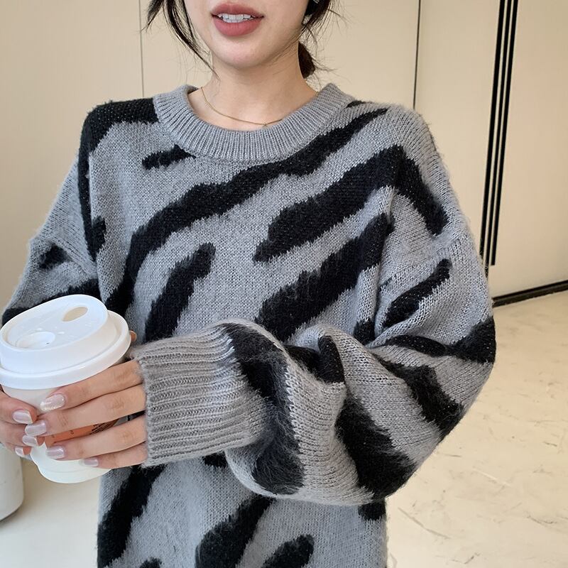 【dress】ロングニットワンピース　M18580