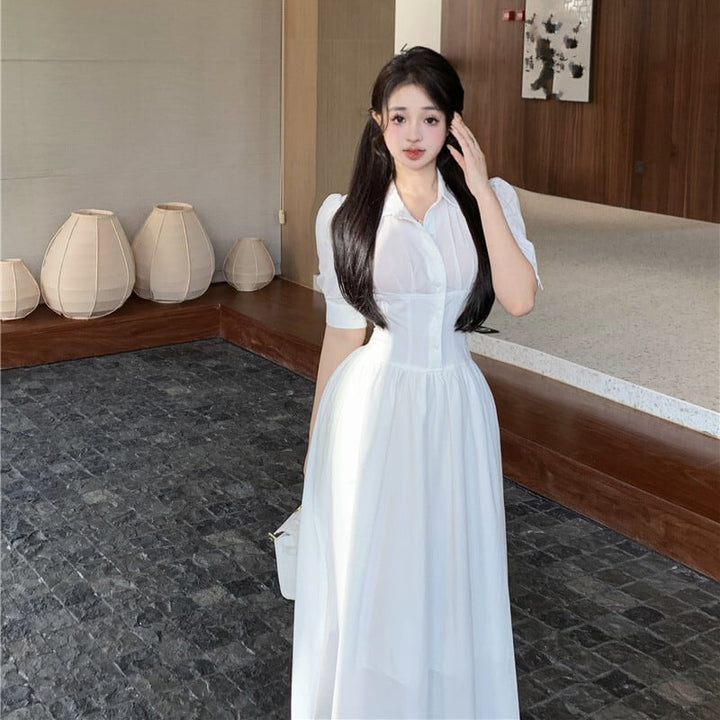 【dress】シャツワンピース　M24668
