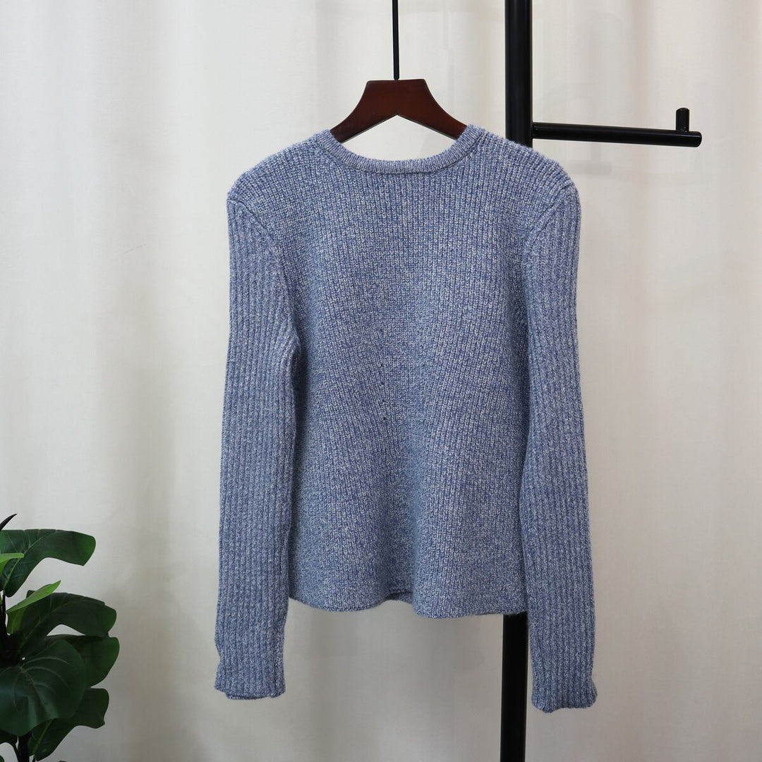 【outer】クルーネックニットカーデ　M27599