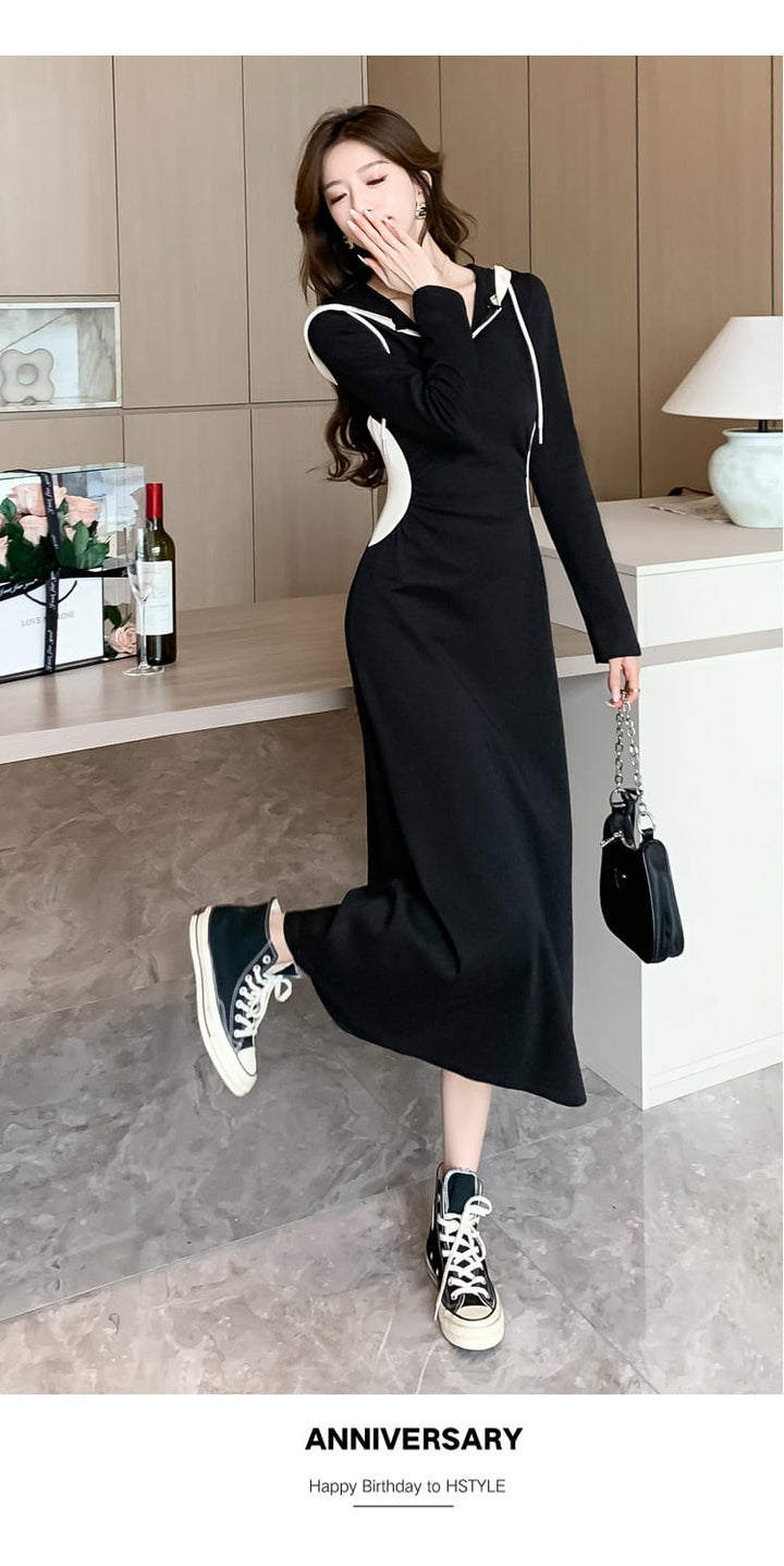 【dress】フード付きワンピース　M18282