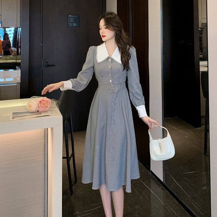 【dress】早い者勝ちエレガントドールカラーワンピース　M17422