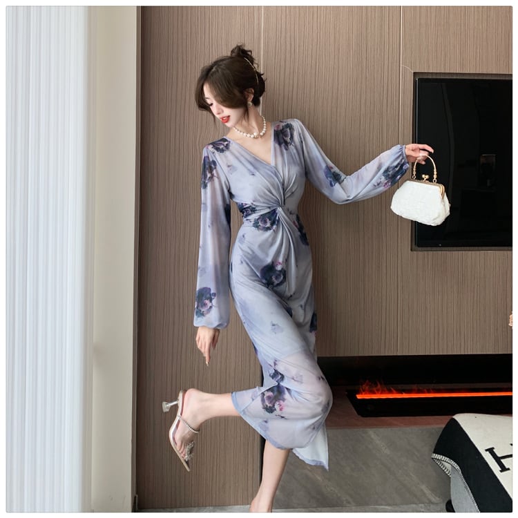 【dress】女性力を高める～エレガントデートワンピース　M17242