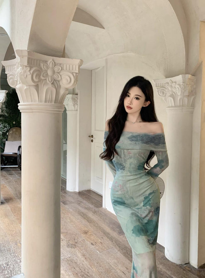 【dress】フリルワンピース　M25259