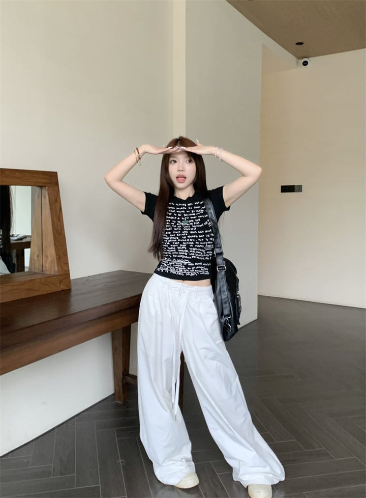 【tops】プリントTシャツ　M24619