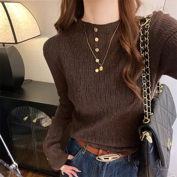 【tops】ニットトップス　M26757