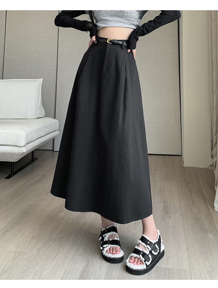 【bottoms】デニムスカート　M28727