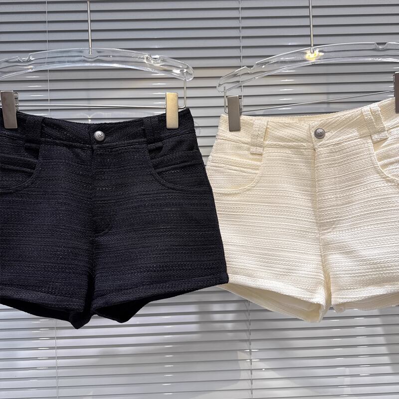 【bottoms】2色展開ショートパンツ Q7448