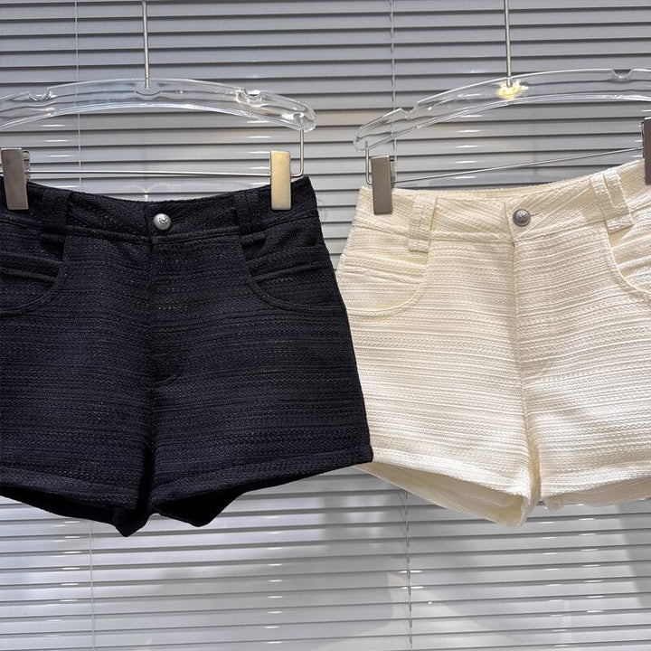 【bottoms】2色展開ショートパンツ Q7448