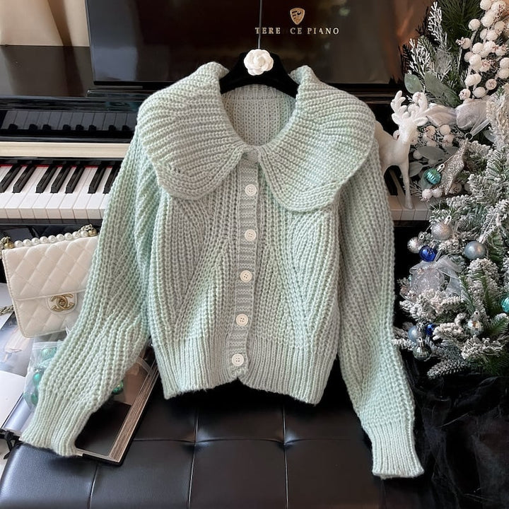 【outer】ニットカーデ　M27007
