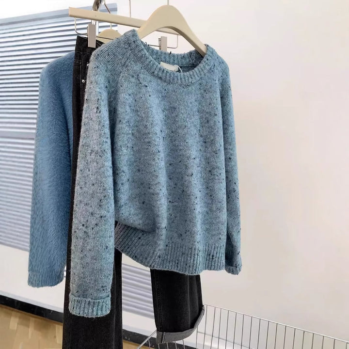 【tops】クルーネックニットセーター　M29218