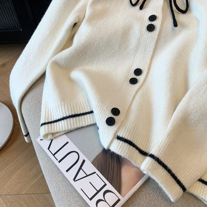 【outer】ニットカーデ　M28917