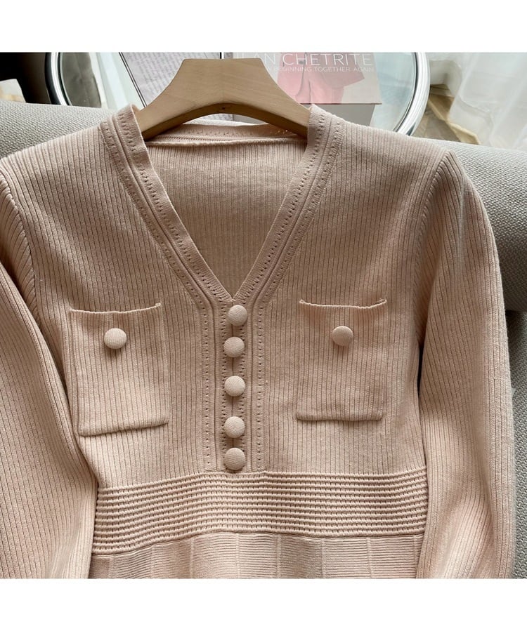 【dress】ニットワンピース　M21353