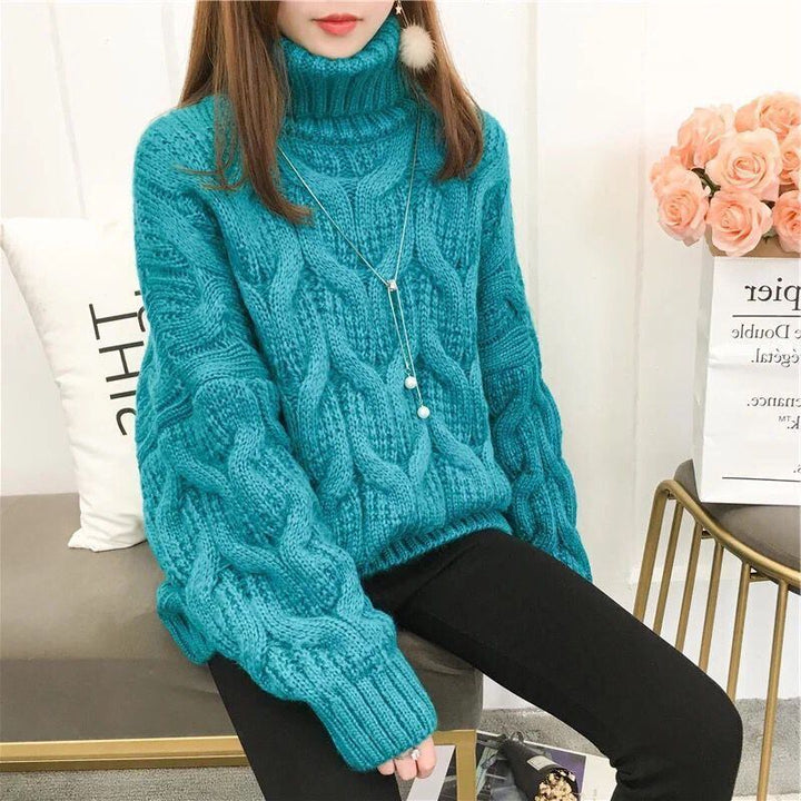 【tops】ハイネックニットセーター　M28852