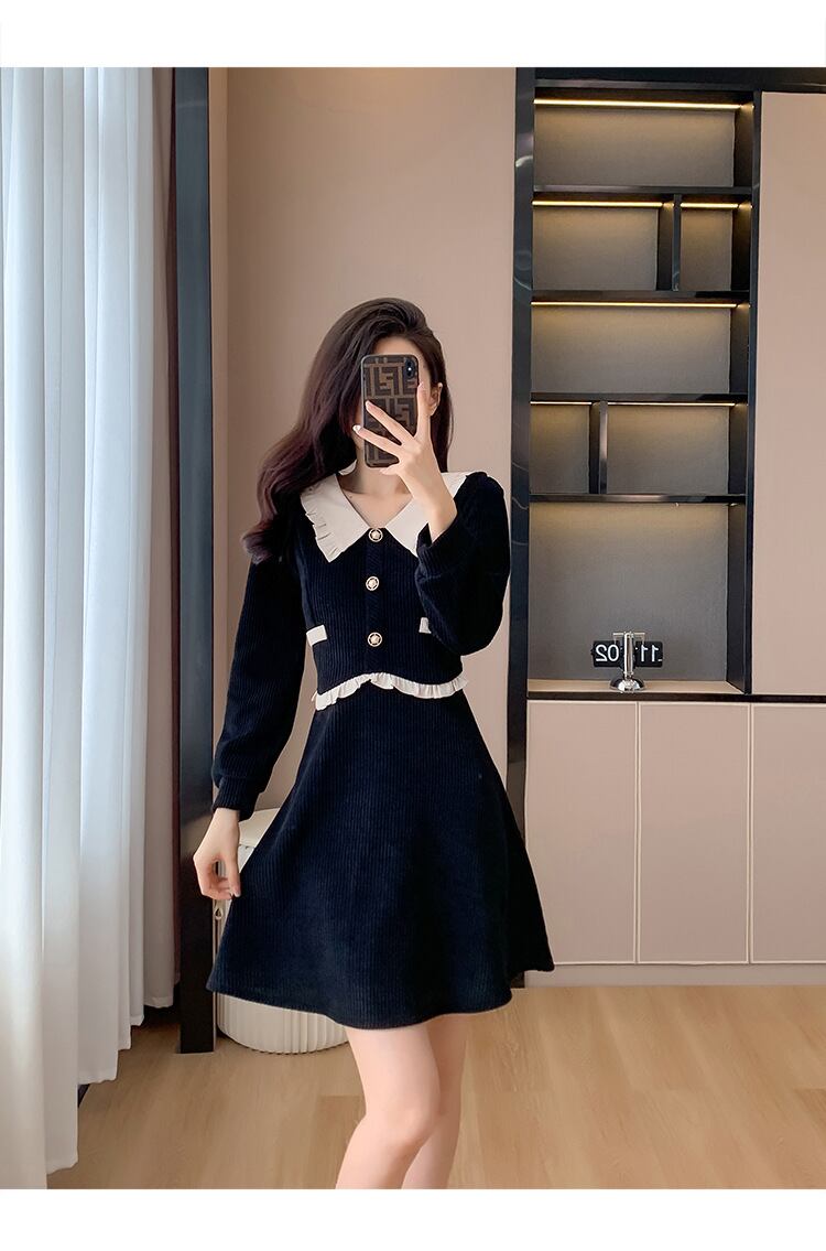 【dress】ドッキングワンピース　M18604