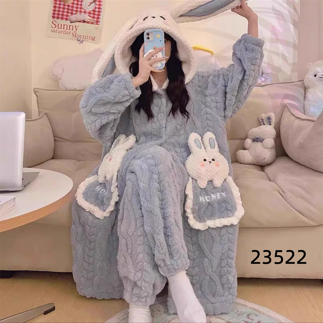 ふわふわルームウェアパジャマセット　N2857