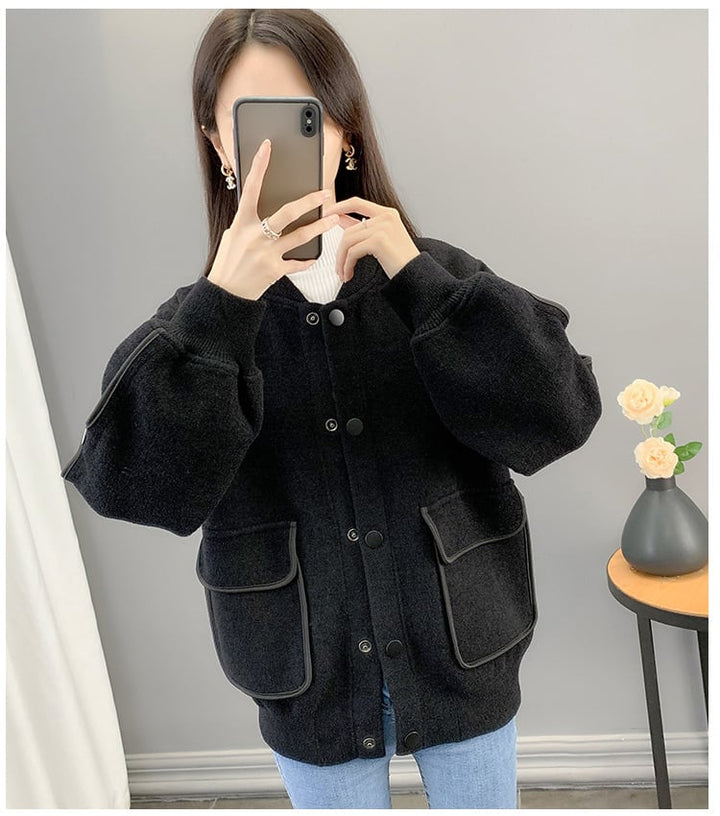 【outer】ニットアウター 　M27277