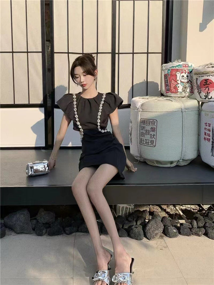 【dress】ウエストカットワンピース　M24202