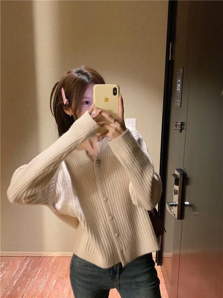 【outer】ニットカーデ　M28828