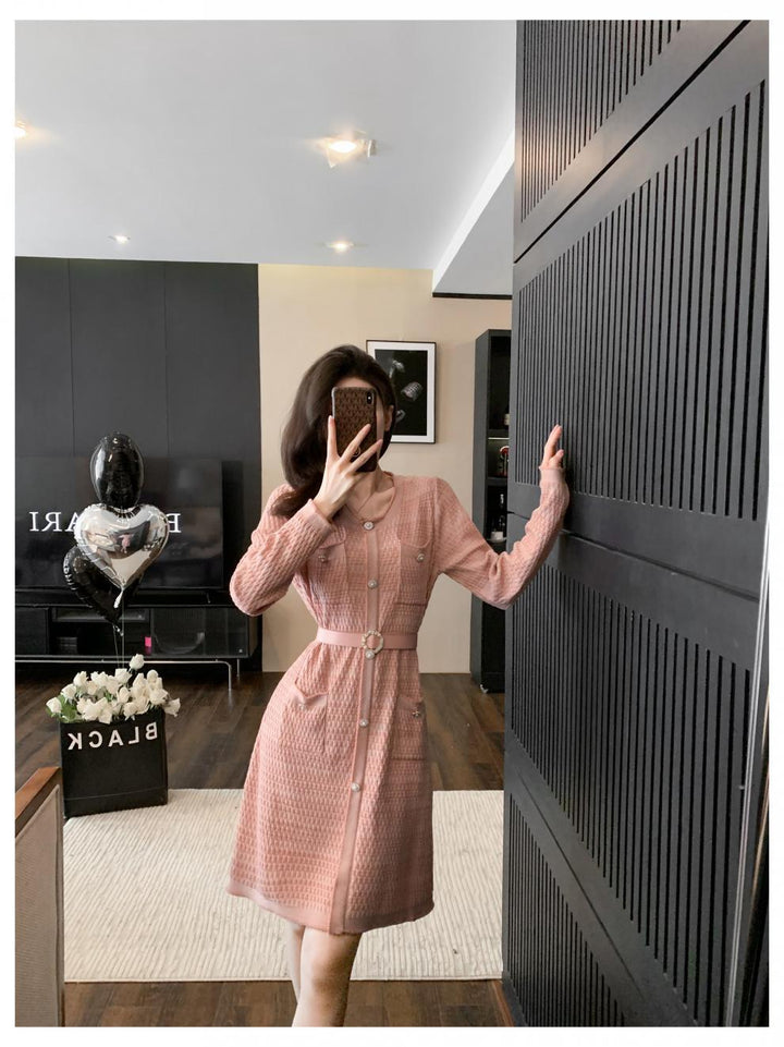 【dress】ニットワンピース　M25608