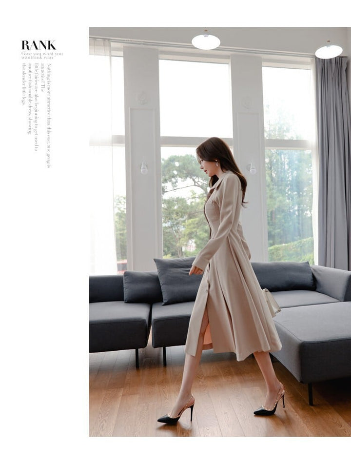 【dress】女性力を高める～OL、通勤デートワンピース　M17281